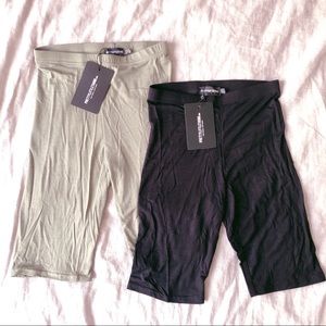 Pretty Little Thing Basic Cycling Shorts 2 Pack